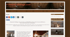 Desktop Screenshot of fantastic-ceilings.com